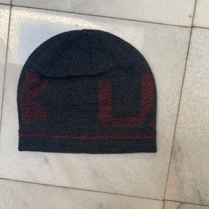 Under a Armour beanie cap
